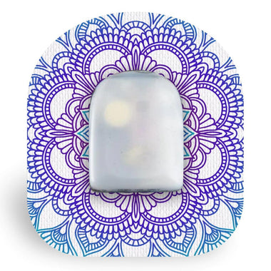 Blue Mandala Patch Omnipod