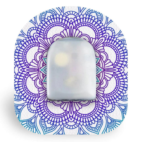 Blue Mandala Patch Omnipod