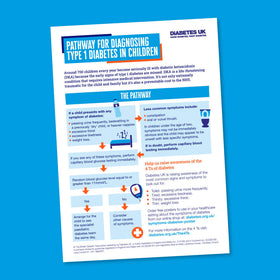 Diagnosing Type 1 Diabetes - Pathway HCPs Leaflet (download only)
