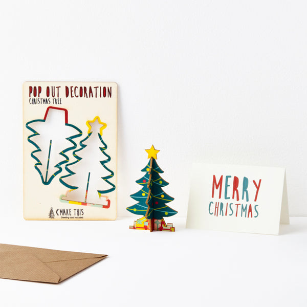 Christmas Tree Pop Out Card