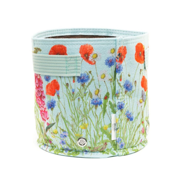 Green Iona Buchanan Meadow Fabric Pot