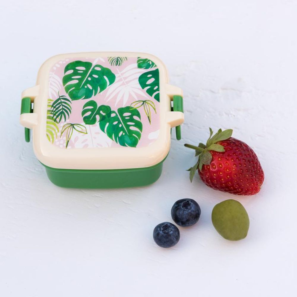 Mini Snack Pot Tropical Palm Mini Snack Pot - Diabetes UK Shop